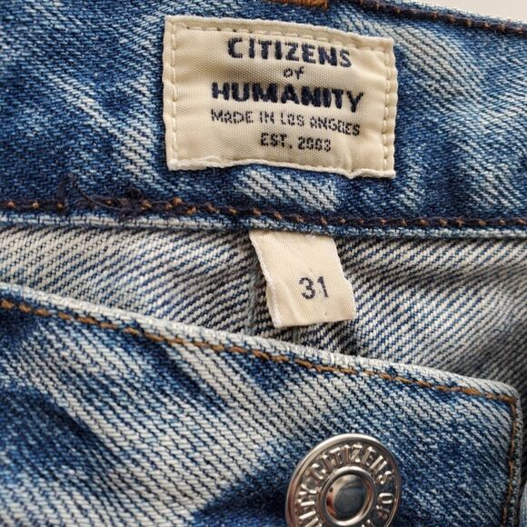 NEW CoH 31 ROWAN RELAXED SLIM JOSHUA TREE CITIZENS HUMANITY SAMPLE OOAK JEANS - Picture 4 of 12